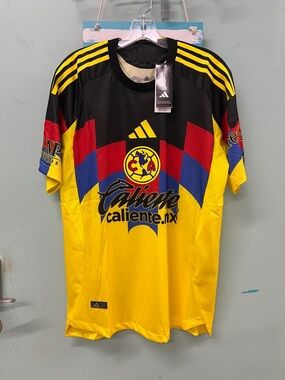 adidas Yellow Black Red Blue Club Jersey